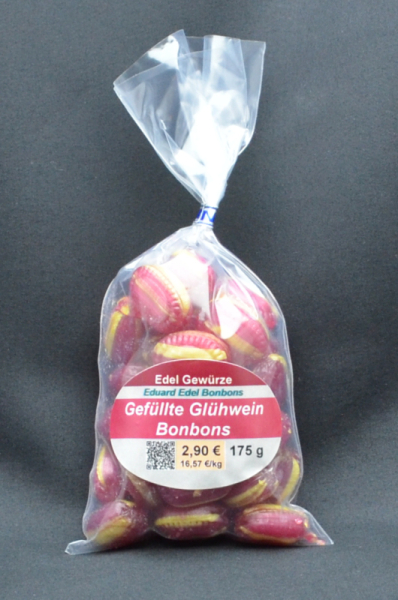 Eduard Edel Gefüllte Glühwein Bonbons 175 g Tüte